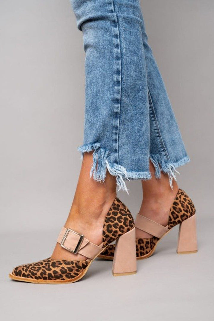 Adalina™ - Sues sandaler med panterprint