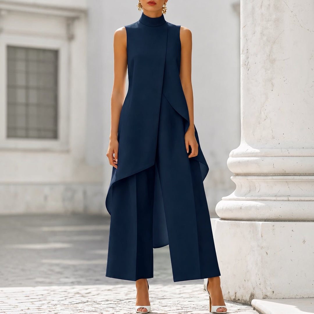 Signe | Elegant jumpsuit med asymmetrisk design