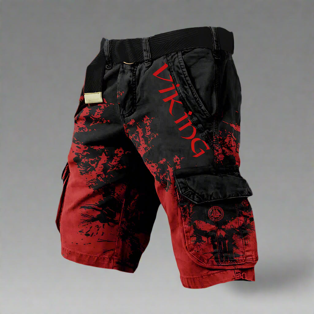 Jeroen | Korta cargo shorts Viking Bekväma