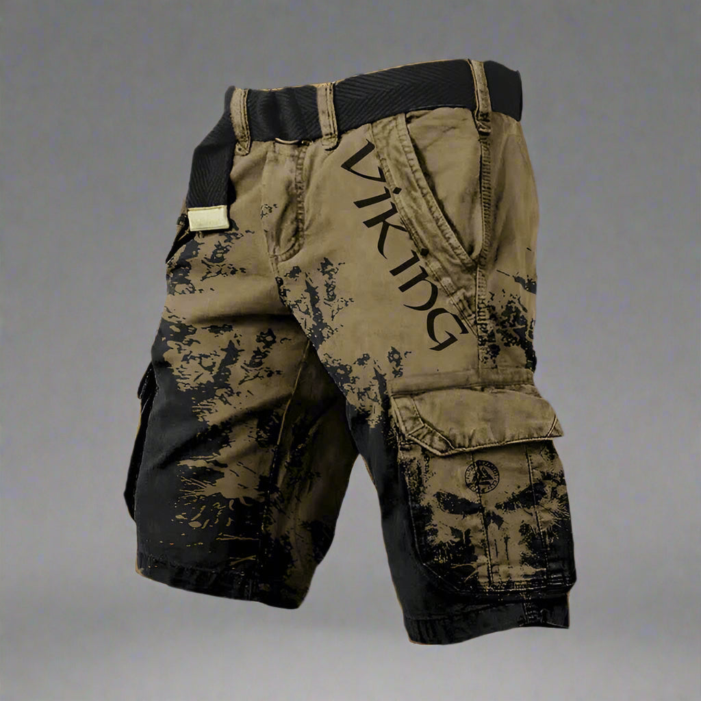 Jeroen | Korta cargo shorts Viking Bekväma
