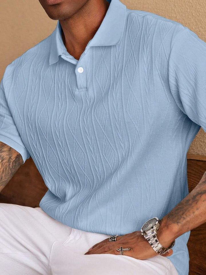 Nicolas | Sommarpolo casual med knappar