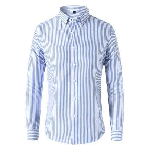 Michel | Elegant skjorta med tunna ränder