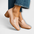 Adeline - Glänsande statement-loafers