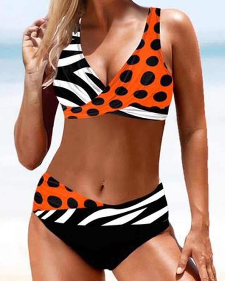 Eva - Glad och färgglad bikini