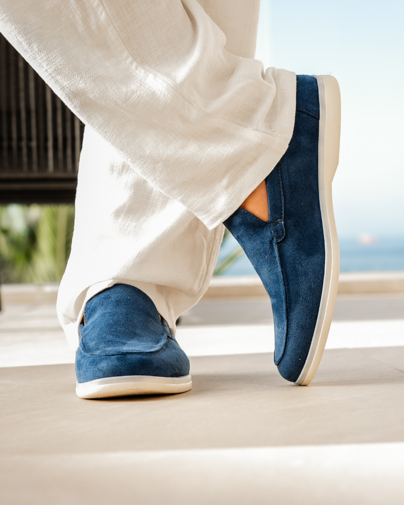 Antoine | Eleganta mockasiner i mockaskinn