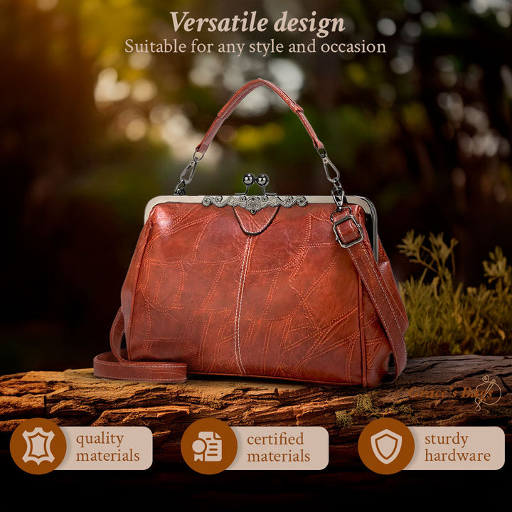 Elisabeth – Klassisk Charm Vintage-handväska