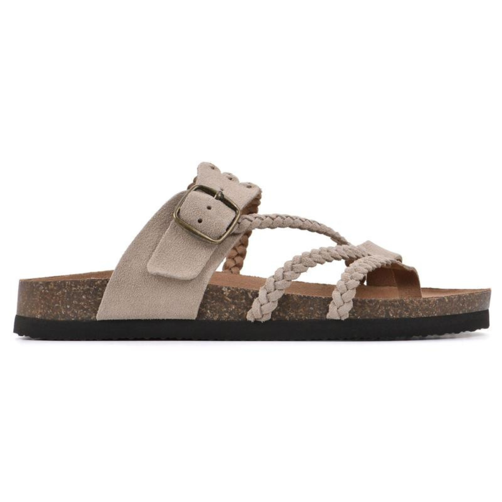 Hayleigh | Sandaler av vävt kork