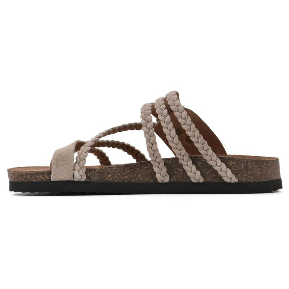 Hayleigh | Sandaler av vävt kork