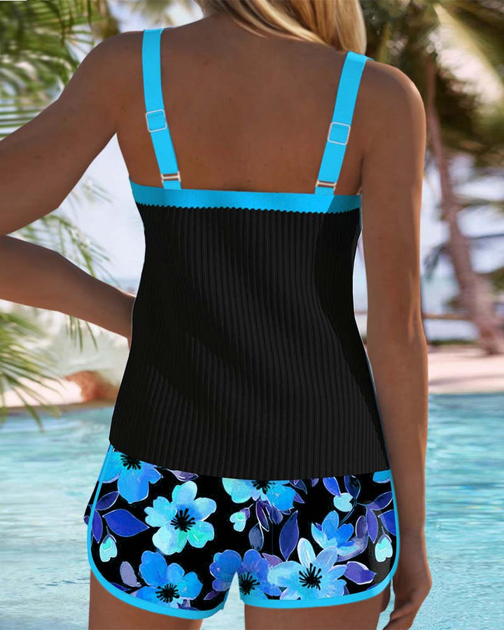 Laluna® | Tvådelat elegant tankini-set