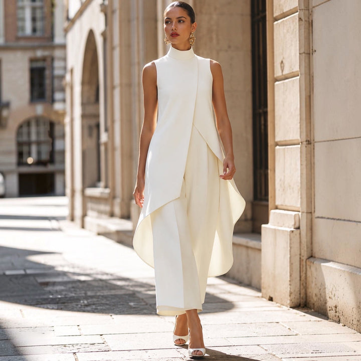 Signe | Elegant jumpsuit med asymmetrisk design