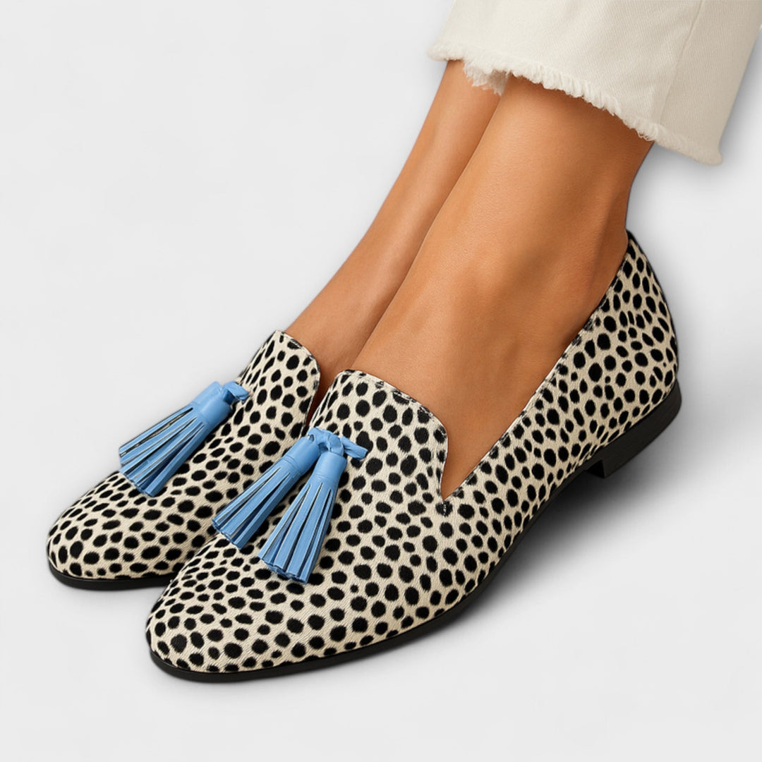 Madeleine - loafers med tofsdetalj