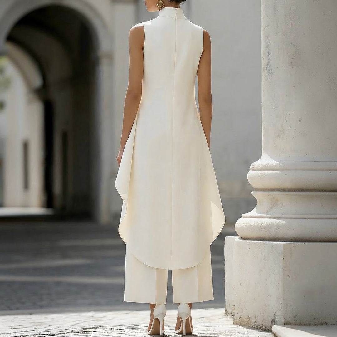 Signe | Elegant jumpsuit med asymmetrisk design