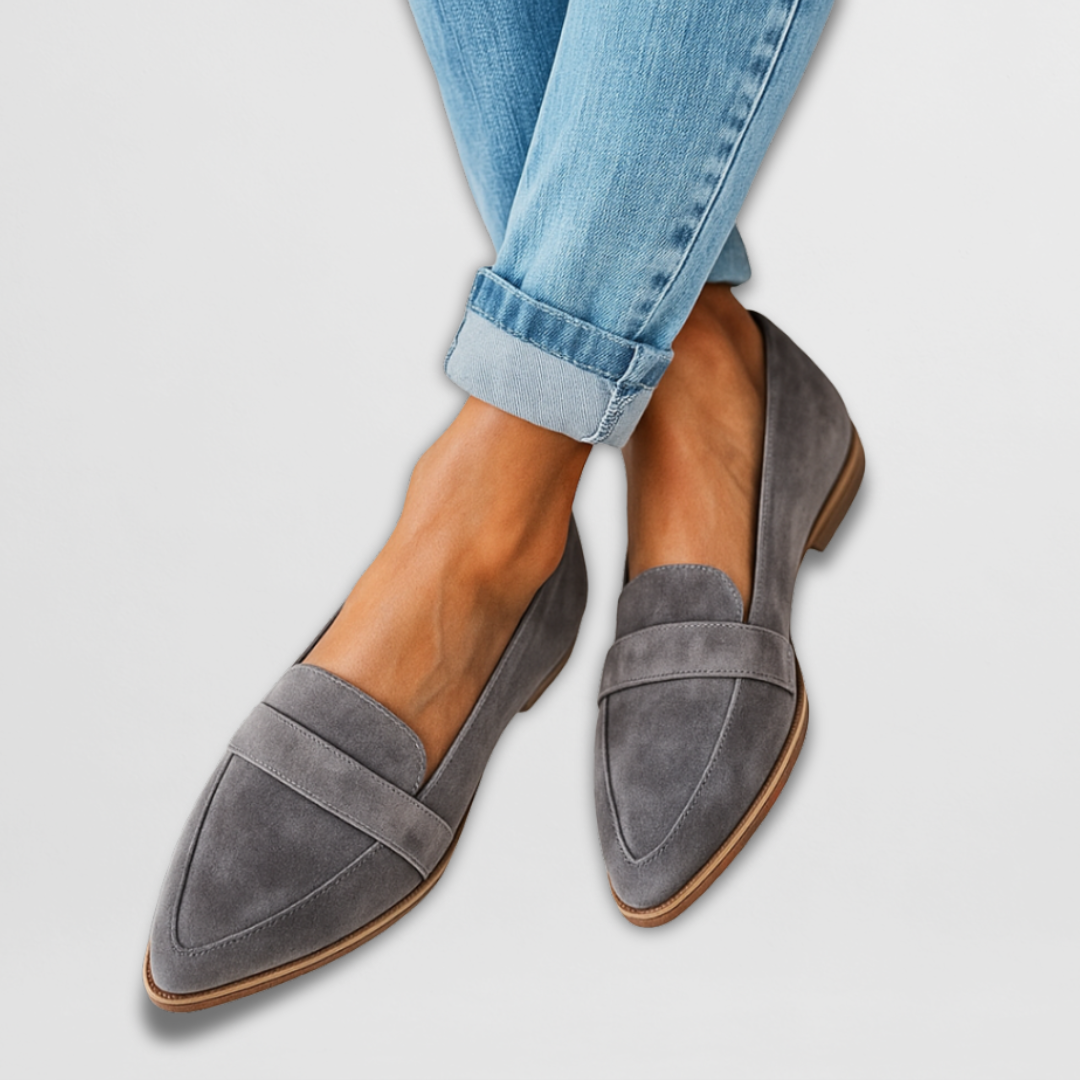 Margot - Mocka Bekväma Loafers
