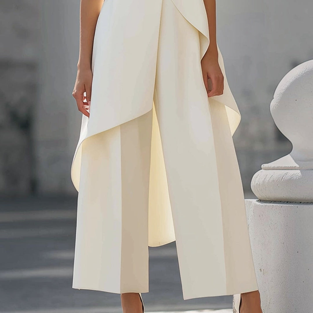 Signe | Elegant jumpsuit med asymmetrisk design