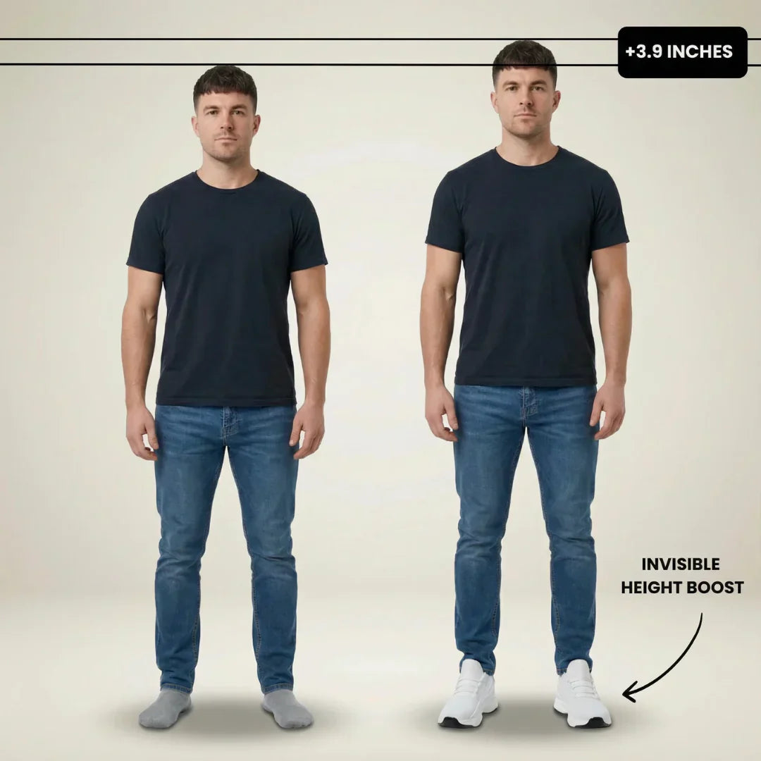 Vienna | Eleganta och bekväma sneakers med diskret lyft
