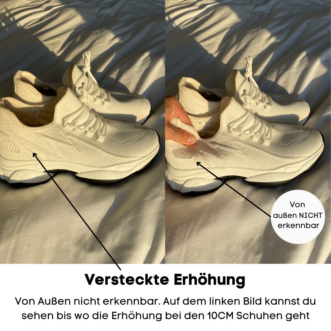 Vienna | Eleganta och bekväma sneakers med diskret lyft
