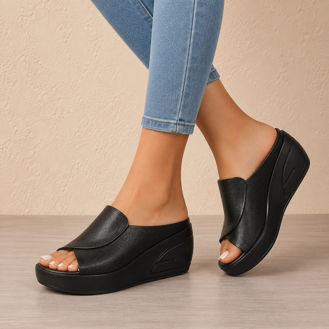 Eliza | Ortopediska Slip-on Kilklacksandaler
