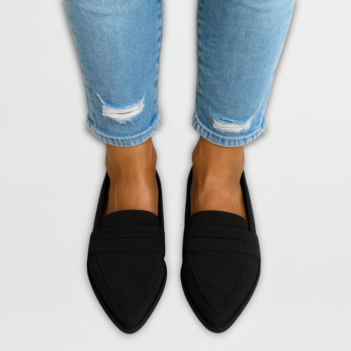 Margot - Mocka Bekväma Loafers