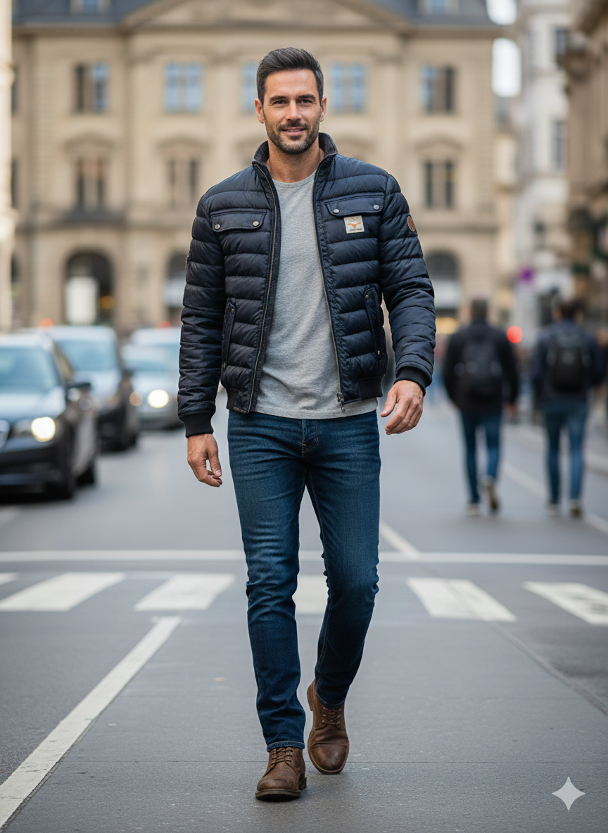 RIVERTON | Urban Voyager vadderad jacka