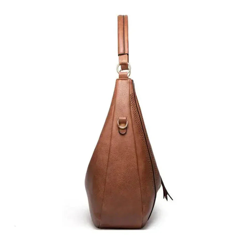 Brunhilde – Klassisk mångsidig vintage axelväska
