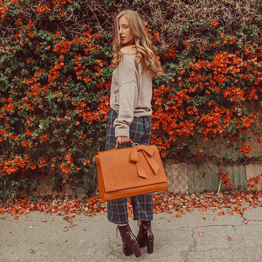 Bernadette – rosettväska i satchel-stil