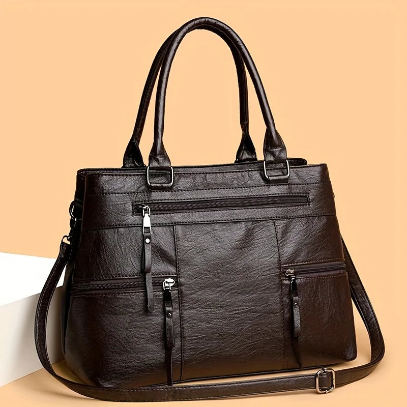 Eleanor läder toteväska