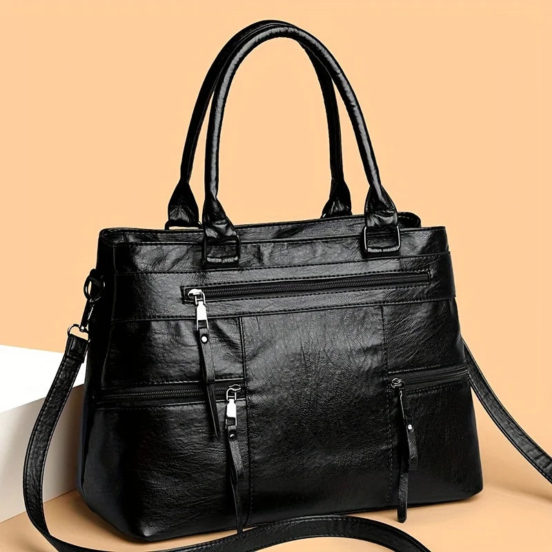Eleanor läder toteväska