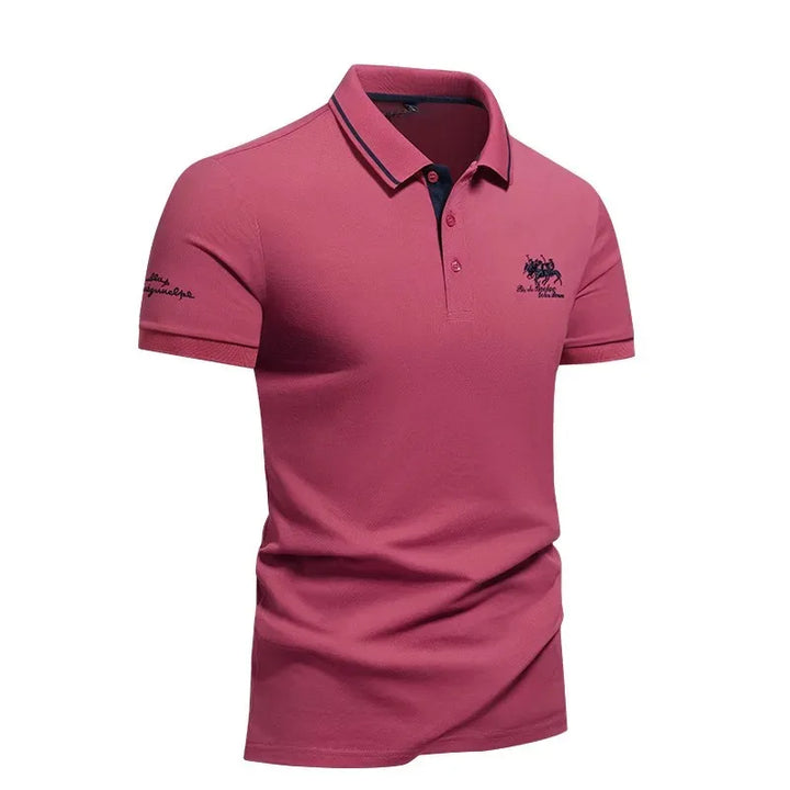 Victor | Elegant polo med avslappnad krage
