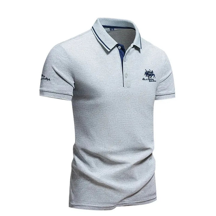 Victor | Elegant polo med avslappnad krage
