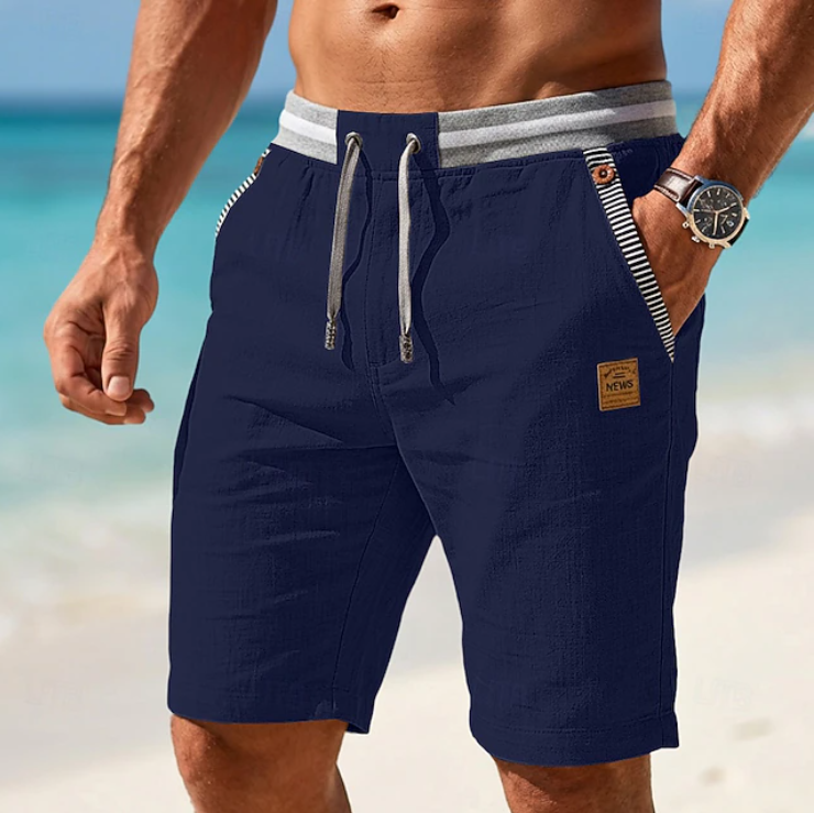 Cazel | Lättviktiga sommarshorts med dragsko