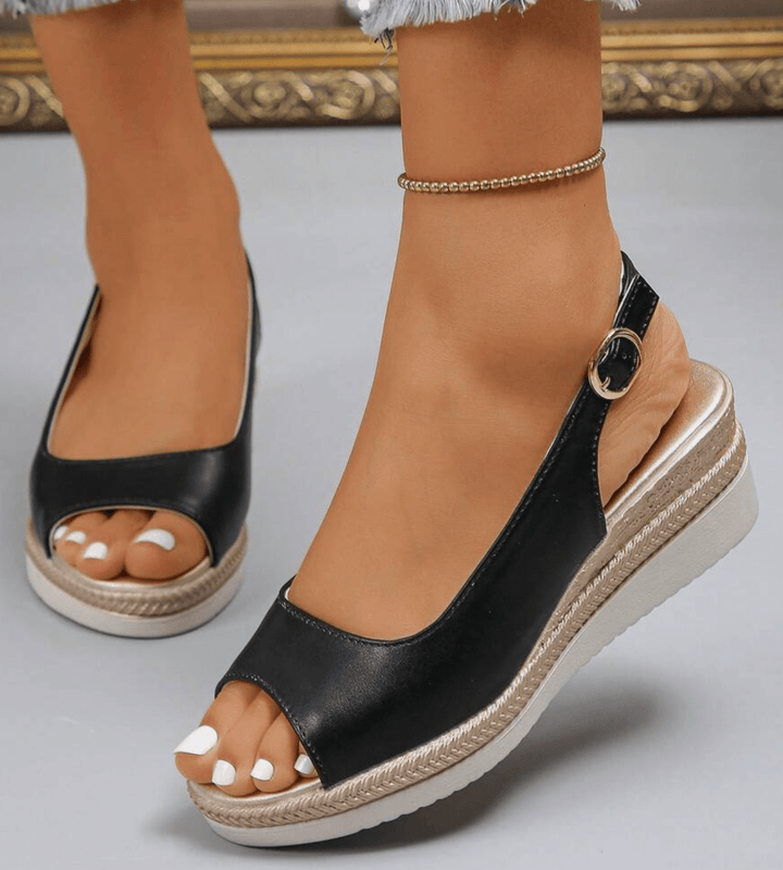 Chelsea | Ortopediska slingback-espadrillesandaler