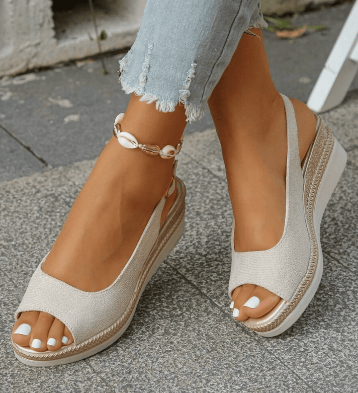 Chelsea | Ortopediska slingback-espadrillesandaler