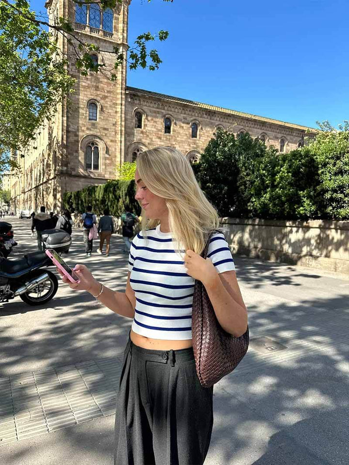 Amelia - Vävd axelväska
