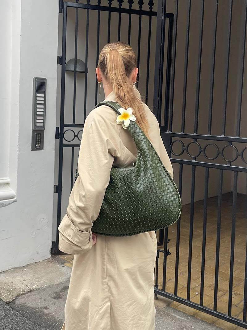 Amelia - Vävd axelväska