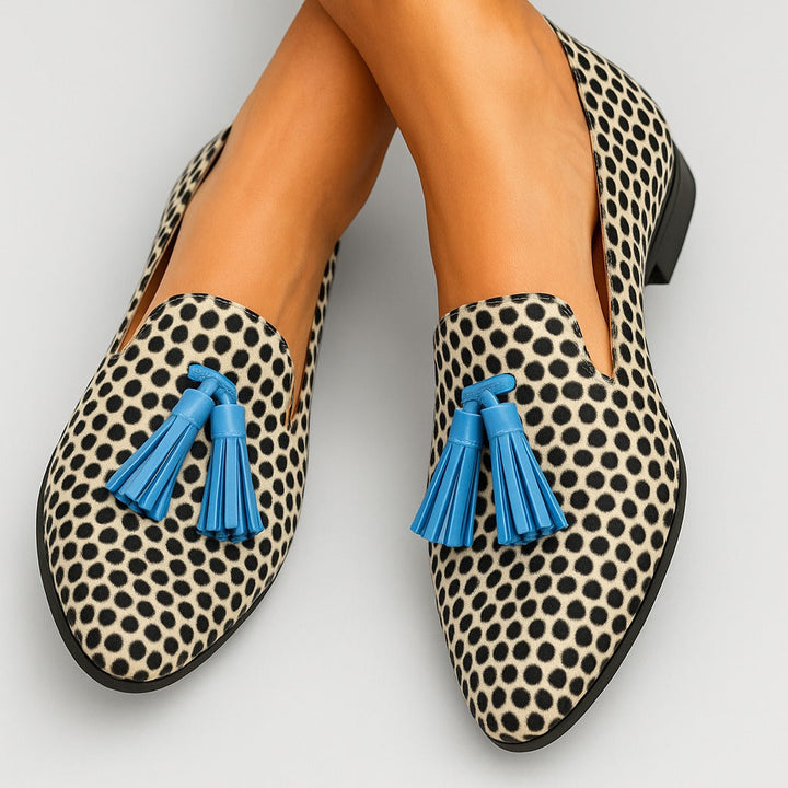 Madeleine - loafers med tofsdetalj