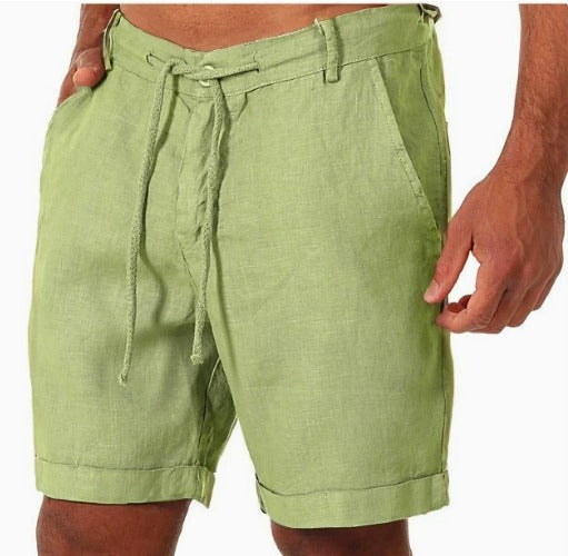 Victor | Lätta linneshorts