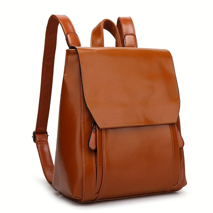 Hannelore – Vintage ryggsäck/handväska med quiltat mönster