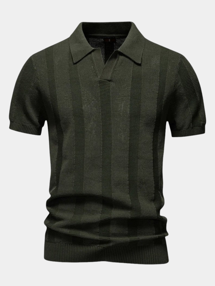 Julien | Premiumstickad polo