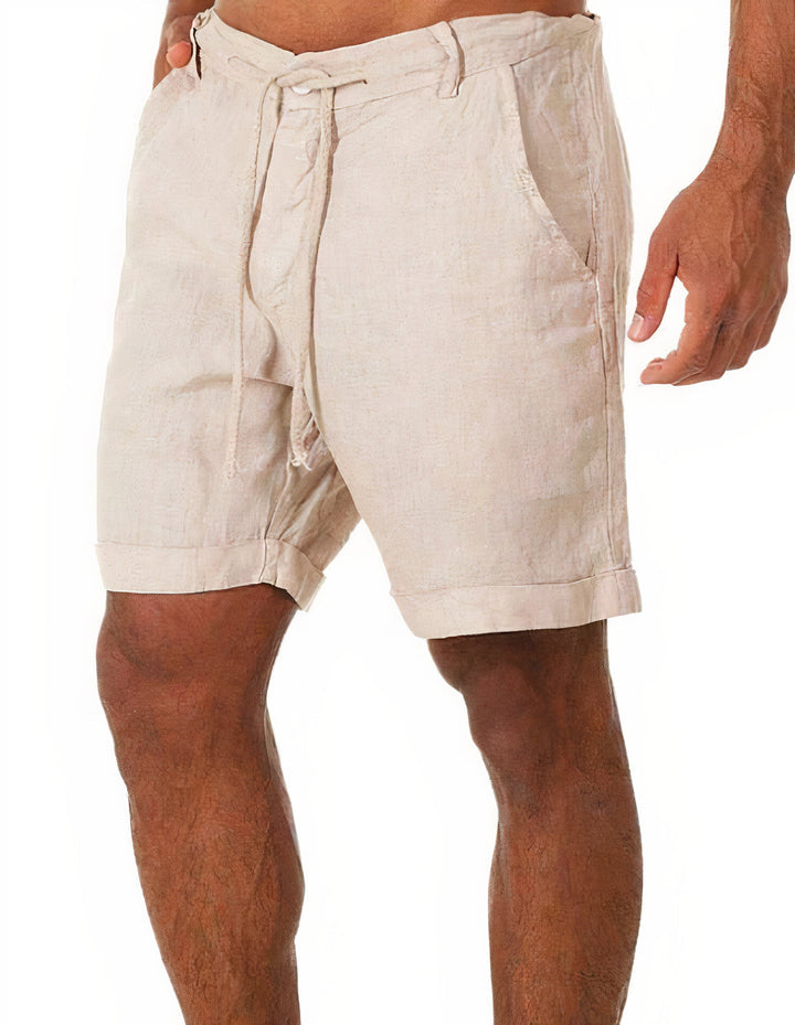 Victor | Lätta linneshorts