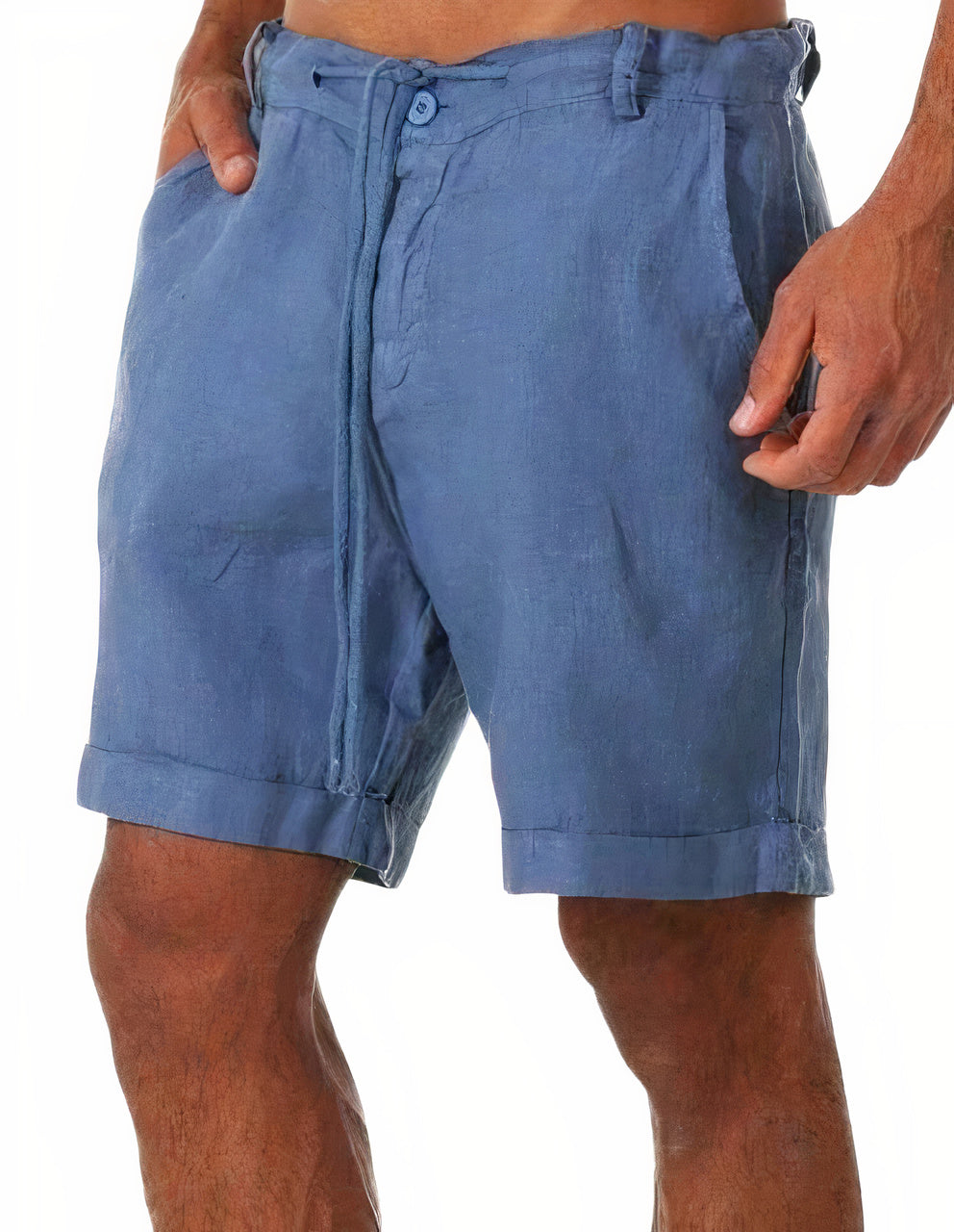 Victor | Lätta linneshorts