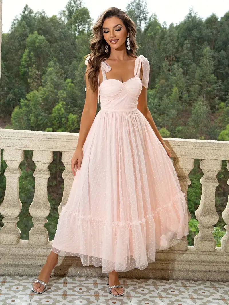 Carmen - Elegant nätklänning