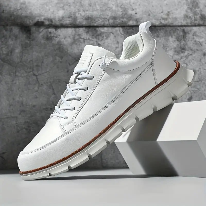 Gabriel | Sneakers i läder med stöd