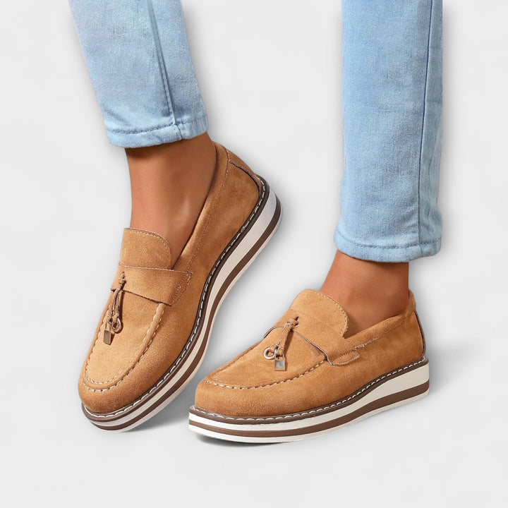 Freya - Loafers med rund tå