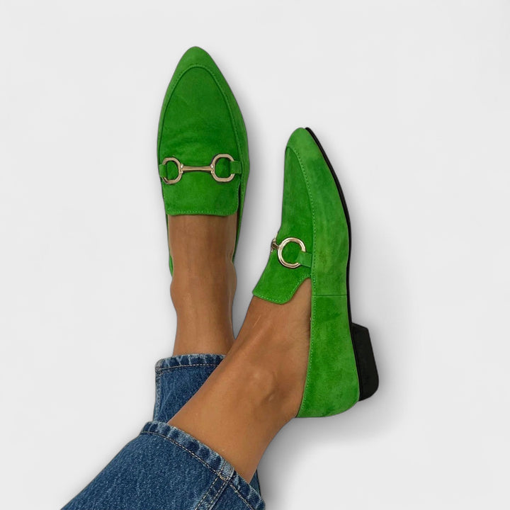 Noelle - Spetsiga slip-on-skor