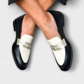 Iris - Eleganta svarta loafers