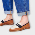 Amelie - Klassisk brun loafer