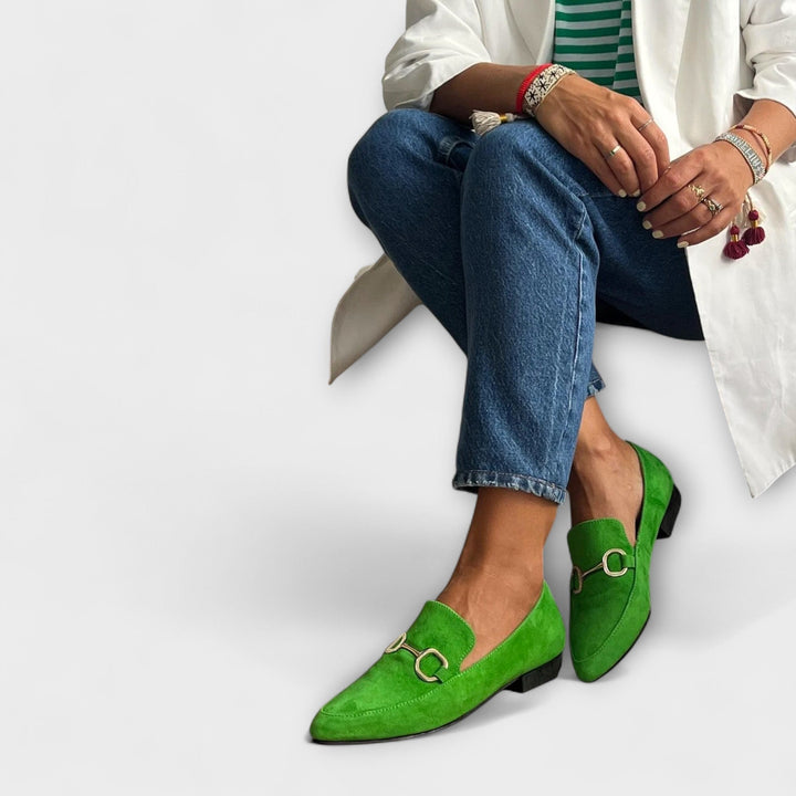 Noelle - Spetsiga slip-on-skor