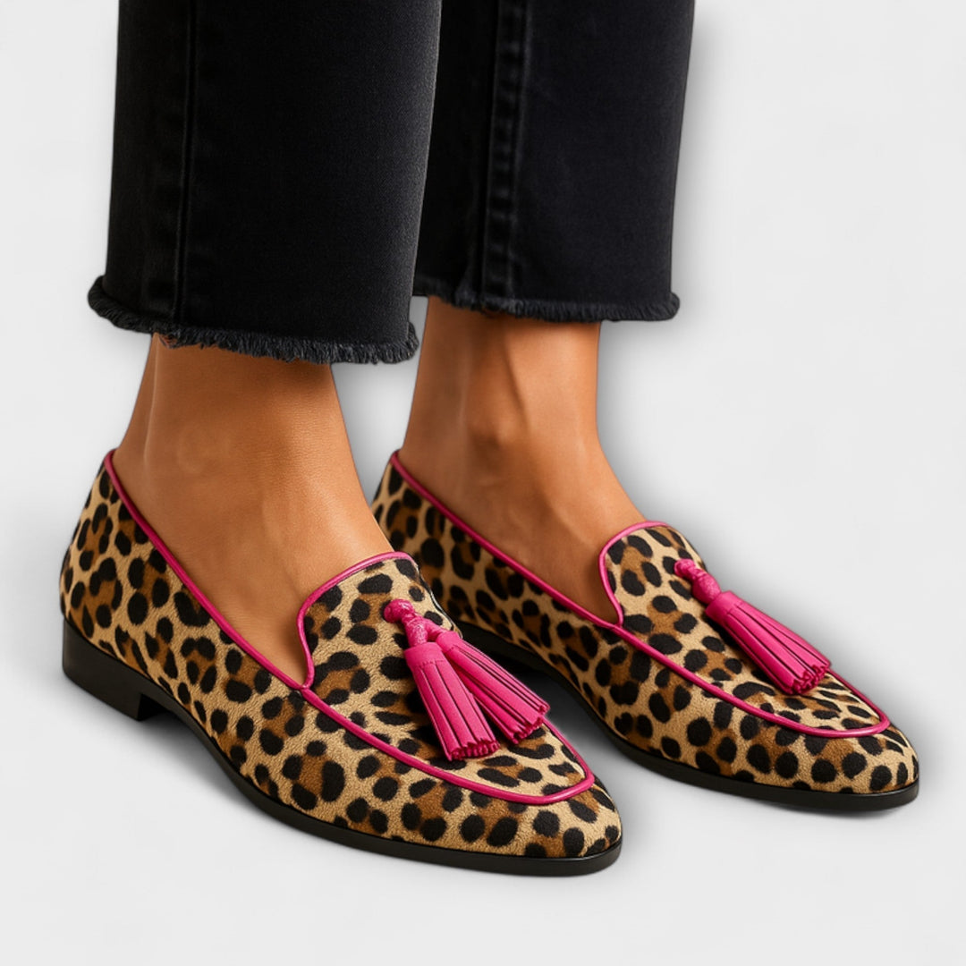 Ivy – Loafers med tofsprydnad