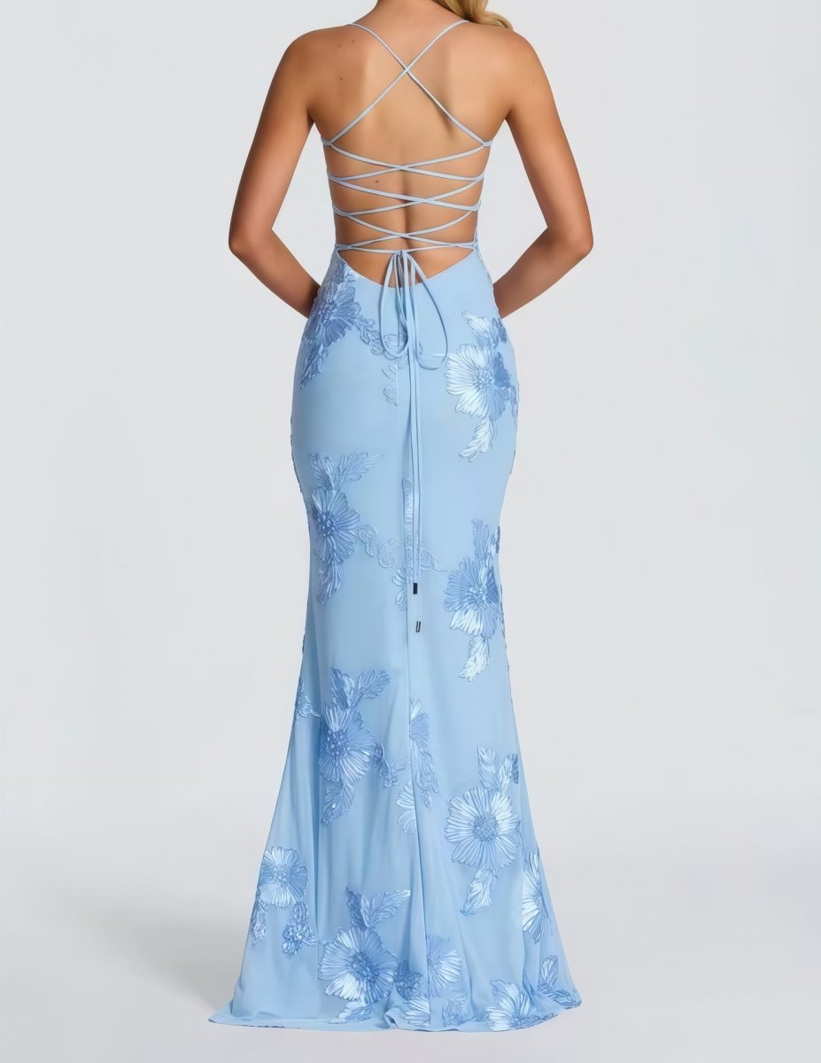 Bodycon-maxiklänning med spets
