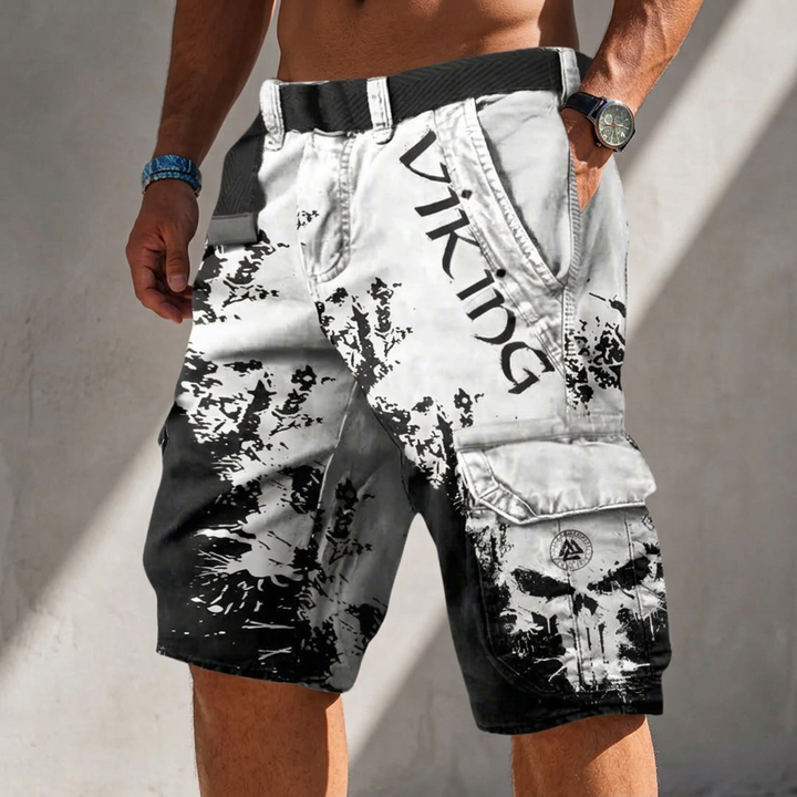 Jeroen | Korta cargo shorts Viking Bekväma